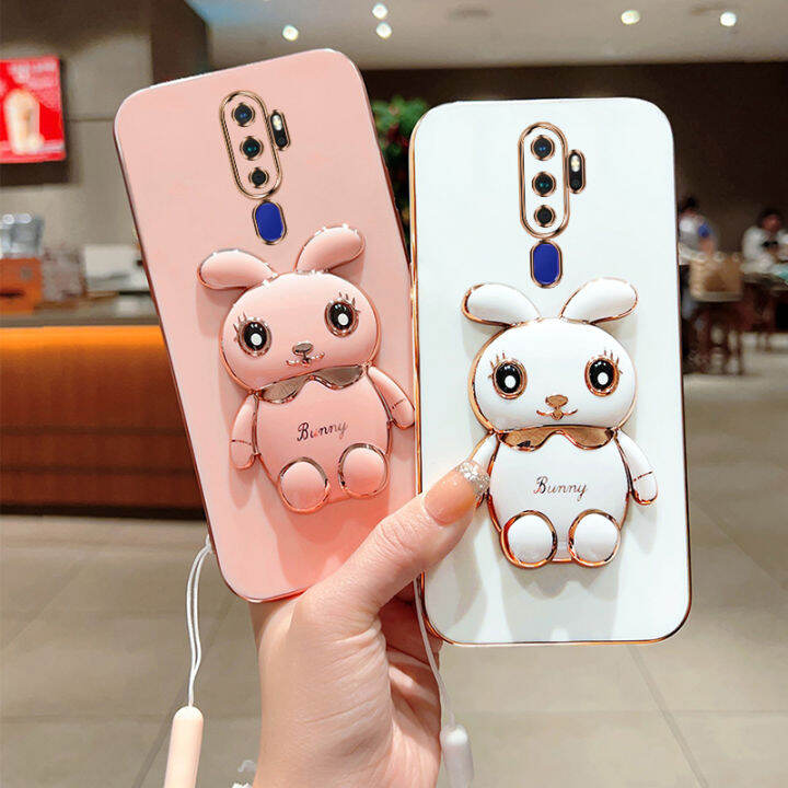 เคสนิ่มสำหรับโทรศัพท์-oppo-a9-2020-2020-a5-oppo-ที่ยึดตัวการ์ตูนกระต่ายกันกระแทกเคสโทรศัพท์โทรศัพท์