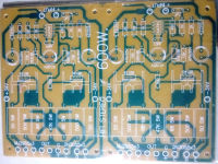 PCB สำเร็จรูปวงจร แอมป์ขยาย 600W OCL ไฟ +-34V