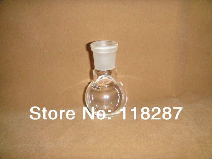 【✴COD✴】 bkd8umn คอเดี่ยว50Ml ส้นแบนขวดแก้วแก้วขวด1-คอ24/29 Lab Flask