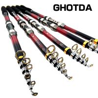 ETXGHOTDA High Carbon Portable Telescopic Fishing Rod Carp Fishing Fishing Tackle