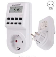 【Be worth】 ปลั๊ก Digital Weekly Programmable Electric Wall Plug-In Power Socket Timer Switch Outlet นาฬิกาเวลา110V AC