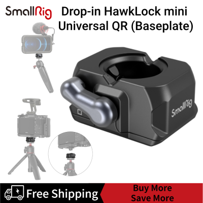 [Clearance Promotion]SmallRig Drop-In HawkLock Mini Universal QR (Basepปลายปี) 3731