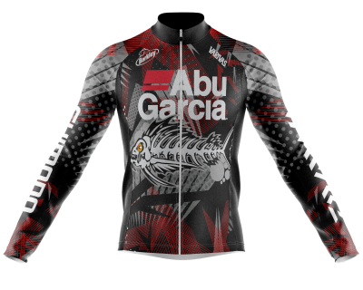 Abugarcia ใหม่ผู้ชายแข่งแขนยาวขี่จักรยานย์ระบายอากาศจักรยานเสือภูเขาเสื้อผ้าตกปลาย์ขี่จักรยาน