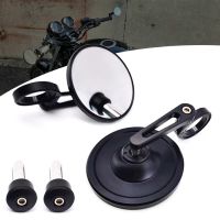 CNC Motorcycle Rearview Mirrors Bar End Side Mirror Glass for Ducati Scrambler Monster Streetfighter Kawasaki Versys Accessories