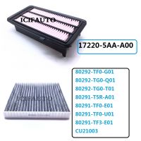 ชุดตัวกรองอากาศ80292-Tf0-G01 17220-5aa-A00ชุดที่กรองอากาศในรถสำหรับ Honda Cr-V Crv 2017 - 2022 1.5l Ex-L