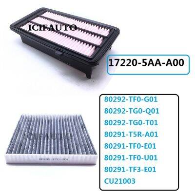 80292-TF0-G01 17220-5AA-A00 COMBO AIR FILTER &amp; CABIN FILTER SET For 2017 - 2022 HONDA CR-V CRV 1.5L EX EX-L