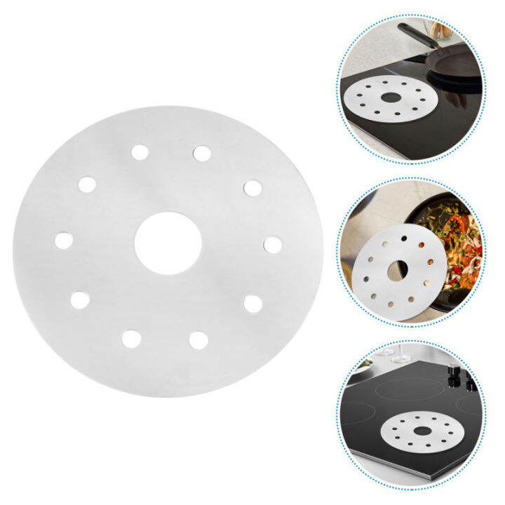 RUDMALL Heat Diffuser Plate Stainless Steel Heat Diffuser Induction