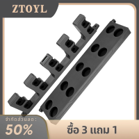 ZTOYL ที่วางคันเบ็ดแบบแนวตั้งสำหรับจัดเก็บคันเบ็ดยาวได้ถึง10แท่งสำหรับเก็บคันเบ็ด4สี