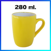 แก้ว แก้วน้ำ แก้วมีหู แก้วมัก แก้วเซรามิค แก้วกาแฟ / 280 ml  - Coffee Mug , Coffee Cup / 1 Pc  / 280 ml