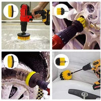 5Pcs Electric Drill Brush Washing Accessories Scrub Pads Grout Power Drills Scrubber Car Cleaning Brush Tub Cleaner Tools Kit