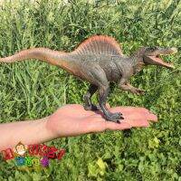 Monkey Toys - โมเดล ไดโนเสาร์ Spinosaurus แดง ขนาด 28.00 CM (จากหาดใหญ่)