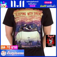 เสื้อวง SLEEPING WITH SIRENS เสื้อวินเทจ ผ้าร้อยแท้ สลีปปิงวิทไซเรนส์ ไซส์ยุโรป RCM1360