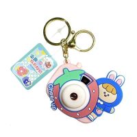 Genuine arashi sister projection camera key creative couple key hang bag pendant birthday girl