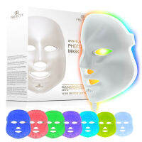 Project E Beauty Skin Rejuvenation Photon Mask | 7 LED สี | ต่อต้านวัย &amp; ต่อต้านสิว ผลิตภัณฑ์ดูแลผิวหน้า | ลดเลือนริ้วรอยและรอยเหี่ยวย่น | ลบจุดด่างดำ | กระชับผิว