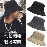 Waterproof Oversize Panama Hat Cap Big Head Man Outdoor Fishing Sun Hat Lady Beach Plus Size Bucket Hat 56-60Cm 60-65Cm