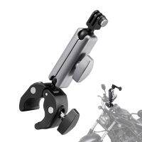 ◑♛ Bicycle Camera Holder Handlebar Mount Bike Bracket Motorcycle Camera Mount 360 Degree Rotating Bike Sports Camera Bracket