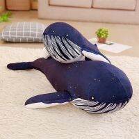 【A Great】 60 125เซนติเมตรบิ๊ก SoftWhale PlushStuffed น่ารัก Seabdoll หมอน CushionChildren 39; S BirthdayGirls ปัจจุบัน