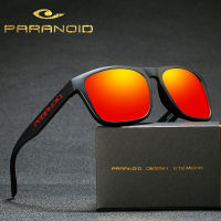 PARANOID วินเทจแว่นกันแดด P Olarized ผู้ชายอาทิตย์แว่นตาสำหรับผู้ชายขับรถสีดำสแควร์ O Culos ชาย18สีรุ่น P8818