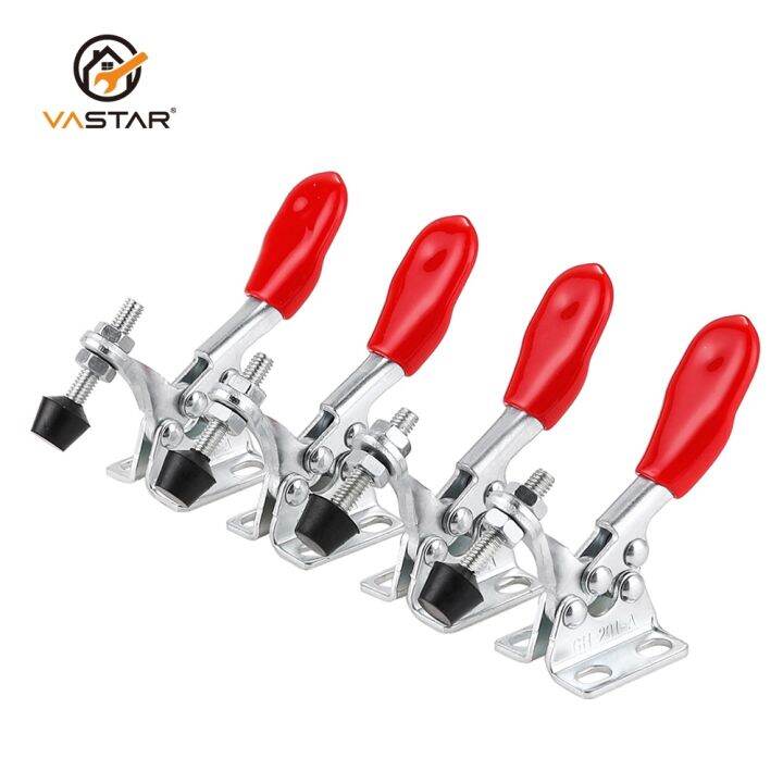 2-4-buah-horizontal-toggle-clamp-quick-release-toggle-clamp-set-gh-201a-woodworking-fix-clip-tool-untuk-pertukangan-hand-tools