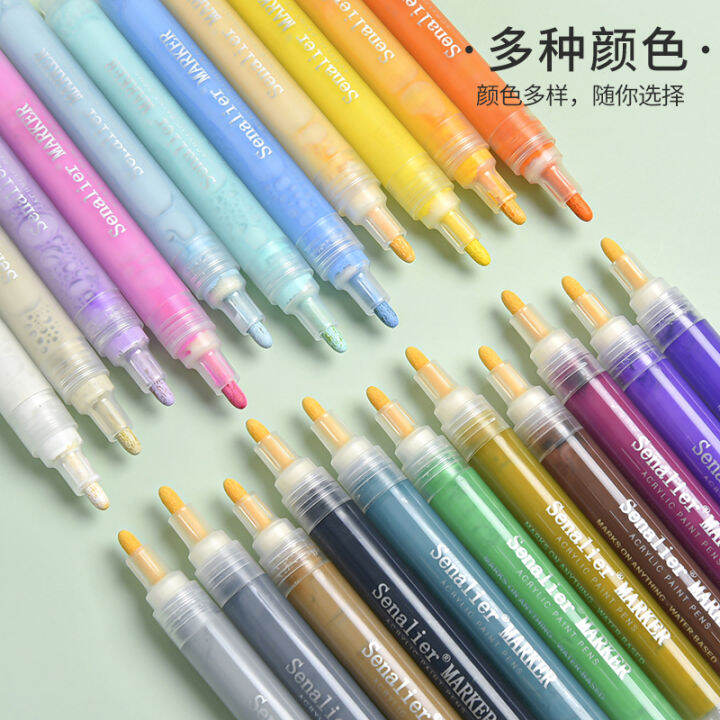 Senalier Shen Nehlil acrylic marker skin color 12-color 28-color photo ...