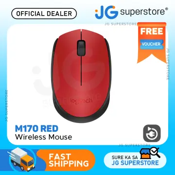 Logitech M170 2.4GHz Wireless Mouse with 1000 DPI, USB Receiver, and Smooth  Optical Tracking for Computer and Laptop, JG Superstore