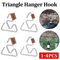 Outdoor Triangle Hanger Hook Work Gloves Safety Clip Outdoor Tactical Gloves Climbing Rope Anti lost Camping Hanging Buckle