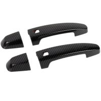 Car Exterior Door Handle Cover Trim Decor for Chevrolet Camaro 2016 2017 2018 2019 2020 Parts ABS Black