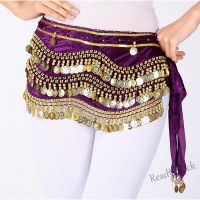 【hot sale】 ✜✺❒ B55 Lndian Belly Dance Flannelette Hip Scarf Waist Chain