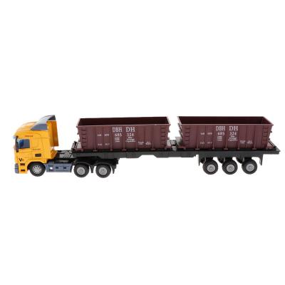 BolehDeals 1:48 Diecast Cars Toy Engineering Vehicles Carrier Truck