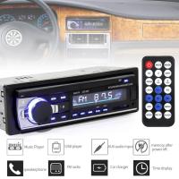 Universal JSD-520 In-Dash 12V Multifunctional Bluetooth Car Radio FM Aux Input Stereo MP3 Audio Player with USB SD ISO Port