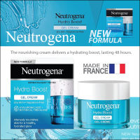 Neutrogena Hydro Boost Gel Cream for Dry Skin 50 ml. นูโทรจีน่า ครีมเจลบูสเตอร์ กรดไฮยาลูรอนิค สำหรับผิวแห้ง 50 มล.ผลิตในฝรั่งเศส