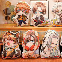 45ซม. น้ำตา Themis Plush ของเล่นน่ารัก Anime Vilhelm Raven Li King โยนหมอนเบาะ Room Decor คอสเพลย์ Props Plushie Girl