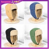 LIURU Fashion Cotton Ski Hat Earflap Bonnet Snow Caps Trapper Bomber Hats Russian Ushanka