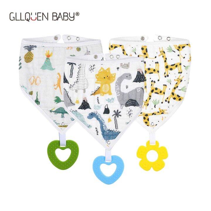 jh-3pcs-baby-bandana-drool-bibs-with-teething-gauze-muslin-soft-accessories-feeding-burp-saliva