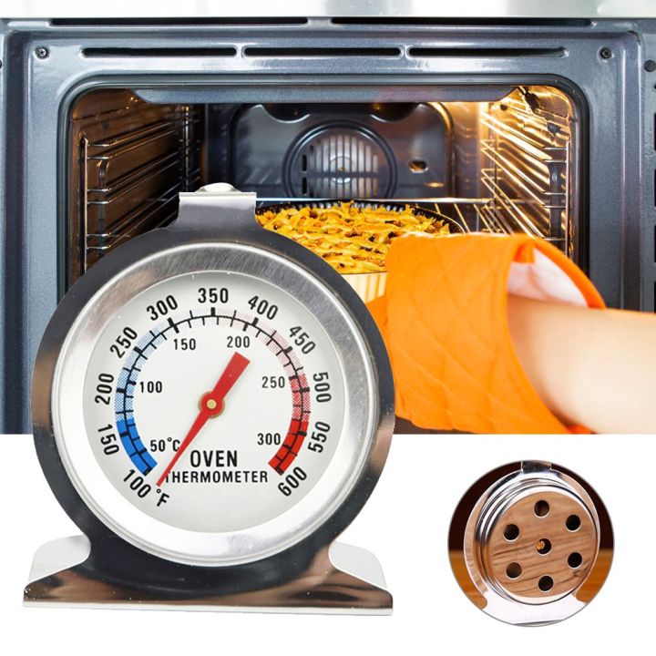 เครื่องวัดอุณหภูมิแบบสแตนเลส-oven-thermometer-ที่วัดอุณเตาอบ-ทีวัดอุณหภูมิอาหาร-ที่วัดเตาอบ-เทอร์โมมิเตอร์-สแตนเลส-สำหรับเตาอบ