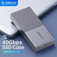 ORICO USB4 NVMe SSD Enclosure 40Gbps PCIe3.0x4อลูมิเนียม M.2 SSD Case ใช้งานร่วมกับ Thunderbolt 3 4 USB3.2 USB 3.1 3.0 Type-C