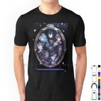 Twisted Anime T Shirt 100% Cotton Twisted Leech Vil Schoenheit Malleus Draconia Azul Ashengrotto Lilia Vanrouge Video Game Idia S-4XL-5XL-6XL