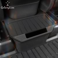 hot【DT】 Tesla Y Rear Console Storage Organizer with Cover Trash Can Under Car Accessories