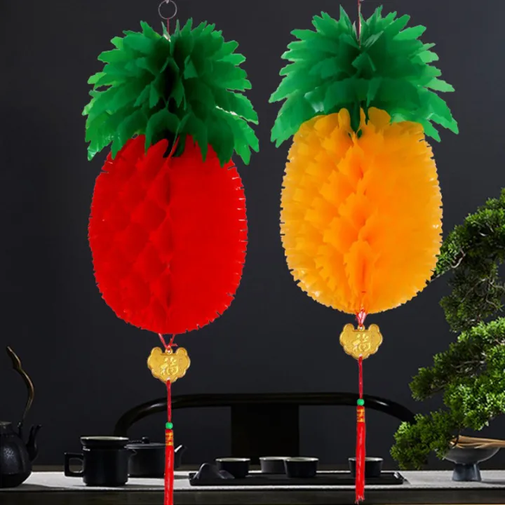 20/30CM Chinese New Year Folding Paper Lantern Decorative