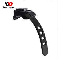 WEST BKING Bike Light Rubber Houlder Detachable Bicycle LED Flashlight Torch Mount Holder Clip Front Lamp Light Clamp Holder