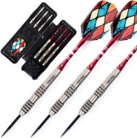 ‎CUESOUL CUESOUL 22/24/26 Grams Tungsten Steel Tip Darts Set 95% Tungsten 24 Grams