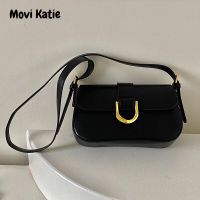 Movi Katie?  กระเป๋าสะพายผญ กระเป๋าวินเทจ กระเป๋าถือหัวเข็มขัดรูปเกือกม้าแนวเรโทรสำหรับผู้หญิง กระเป๋าสะพายข้างกระเป๋าสะพายไหล่หนึ่งชิ