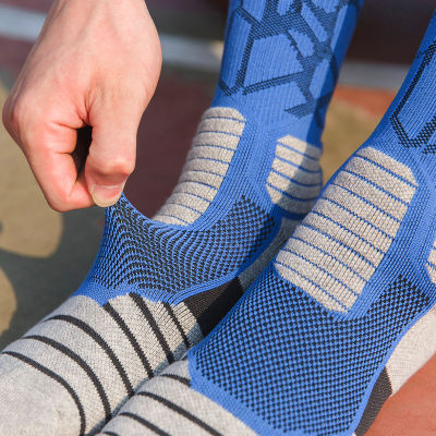 3 Pairlot High Quality New Men Outdoor Sports Elite Basketball Socks Men Cycling Socks Compression Cotton Towel Bottom Socks