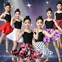 ☞ Latin Dance Dress Salsa Girls Tango Dance Clothes Children - 1set 9colors Latin - Aliexpress