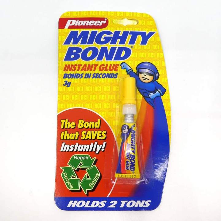 MIGHTY BOND INSTANT GLUE 3G/1PC | Lazada PH