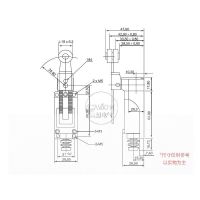 Travel limit switch automatic electric switch ME - 8108 / TZ8104/8169/8166/8107