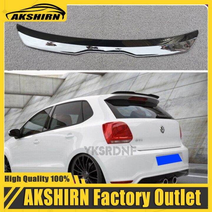 Rear Roof Spoiler For VW POLO MK5 GTI / RLINE Lip Wing Spoiler For Polo MK5 6R 6C ABS Plastic