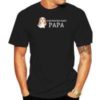 Top Tees Men S Cavalier King Charles Spaniel Papa T เสื้อออกแบบแขนสั้น S-XXXL ภาพหลวม Breathable ฤดูใบไม้ผลิ