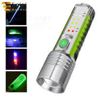 Hot Sale Led Mini Flashlight 3800lm Built-in 1800mah Lithium Battery Multifunctional Super Bright Working Light