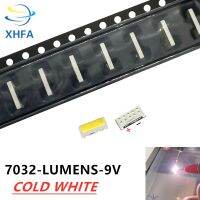 50ชิ้น100ชิ้น LUMENS 7032 LED ไฟเรืองแสงทีวี LED พลังงานสูง2W 9V แสงไฟ LED สีขาวเย็นสำหรับการใช้งานแบ็กไลท์โทรทัศน์ LED LCD